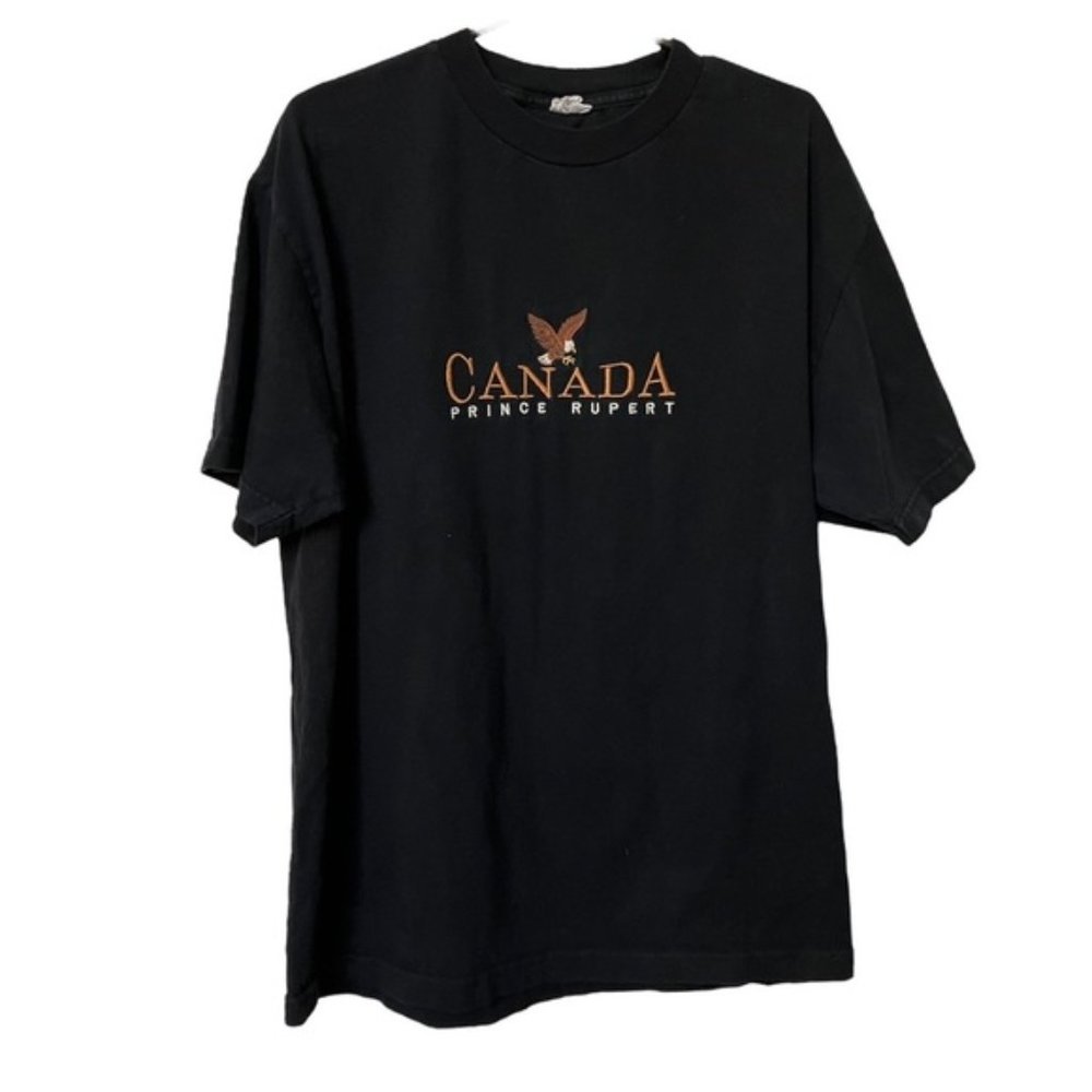 Prince Rupert Eagle Embroidered Souvenir Travel Tee